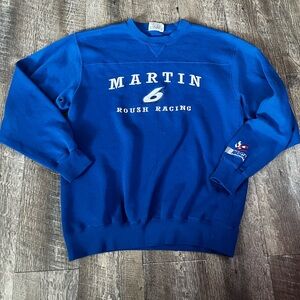 Vintage Embroidered Mark Martin‎ #6 Nascar Crewneck Chase authentics Size Medium